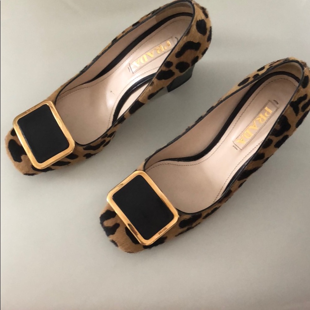 🐆🔥Prada Heels. Size 7.5. Gorgeous!!!